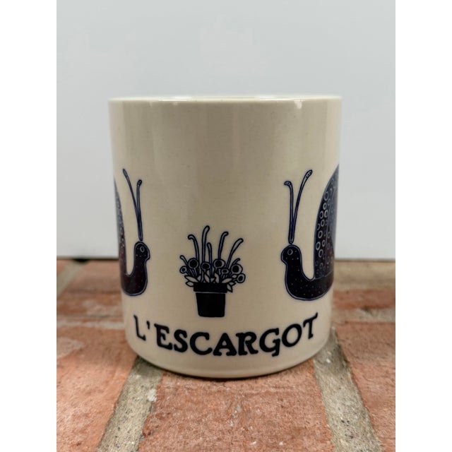 1970s Vintage French Taylor & Ng Collectible Mugs - Set of 6 For Sale - Image 10 of 16