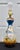 Vintage (1940's) Table Lamp has a Satsuma Style. Made of Porcelain with a Bird & Floral Motif and Gold Highlights. The...