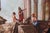 Grand Tour Pair Large Scale 19th C Italian Grand Tour Paintings For Sale - Image 3 of 8