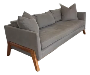 Beautiful Verellen Attributed Sofa Handcrafted in North Carolina, Barely Used