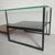 Mid-Century Modern Vintage Coffee Table in Glass and Teak with Black Metal Frame by George Friedman, 1960s For Sale - Image 3 of 10