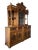 Wood Vintage French Walnut and Pine Sideboard with Showcase For Sale - Image 7 of 9