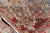 Persian Antique Serapi Rug With All-Over Geometric Design in Gray-Blue and Red For Sale - Image 13 of 14