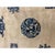 Chinese 1920s White Cream Medallion Geometric Knotted Wool Antique Chinese Peking Carpet Rug For Sale - Image 3 of 6