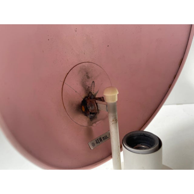 Pink Vintage White PH-Hat Wall Sconce by Poul Henningsen for Louis Poulsen, 1970s For Sale - Image 8 of 10