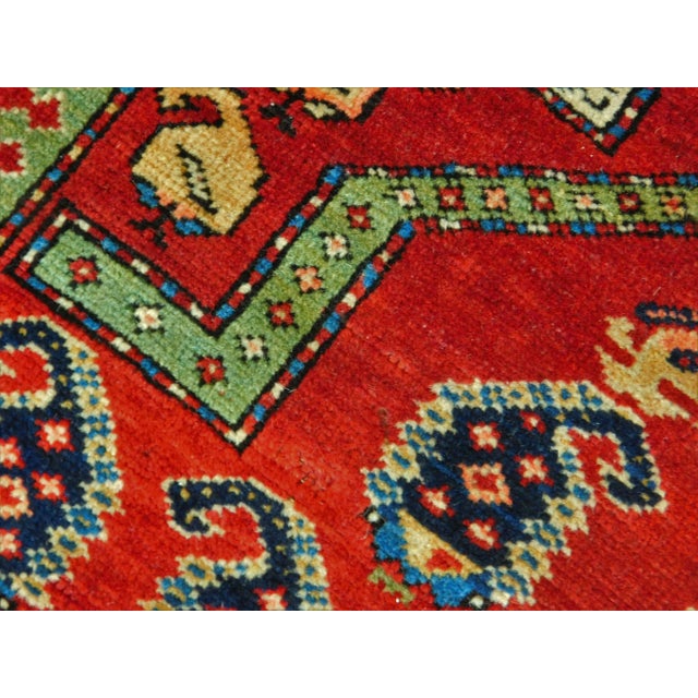 Vintage Turkish Prayer Rug- 3′ × 4′1″ For Sale - Image 4 of 13