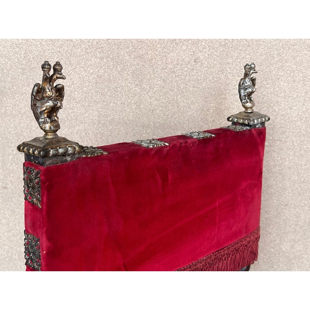 Early 20th Century Spanish Carved Walnut Dining Chairs, Set of 6 For Sale - Image 4 of 9