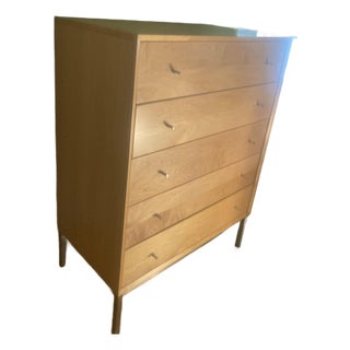 Room & Board Delano 5 Drawer Dresser (Matching Bedside Table Also Listed) For Sale