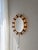 Illuminated Wrought Iron Wall Mirror from Hillebrand, 1980s For Sale - Image 5 of 11