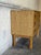 Brass Oak Three-Drawer Dresser With Brass Hardware Danish Mid-Century Modern 1970s For Sale - Image 8 of 12