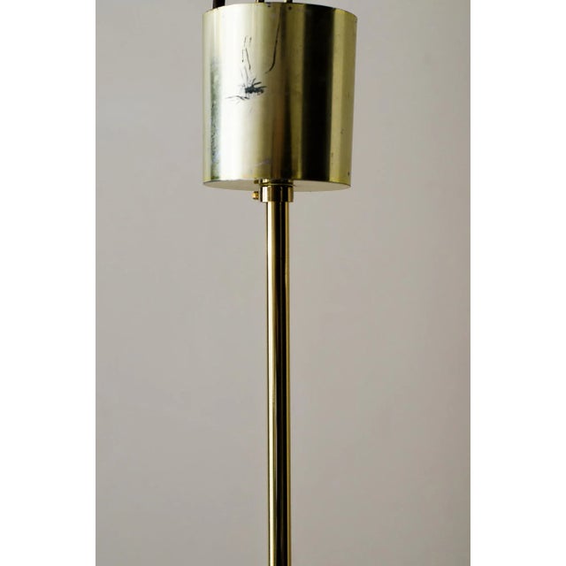 Metal Italian Chandelier, 1960s For Sale - Image 7 of 8