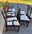 Wood Late 20th Century Set of 6 Henkel Harris Model 102 Mahogany Chippendale Style Dining Room Chairs For Sale - Image 7 of 11