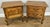 Vintage French Bedside Tables in Oak, Set of 2 For Sale - Image 13 of 13