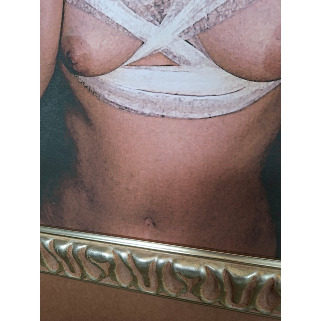 Early 21st Century Vincenzo Marega, Composition 13, Nude, 2026, Giclee Print on Canvas For Sale - Image 5 of 8