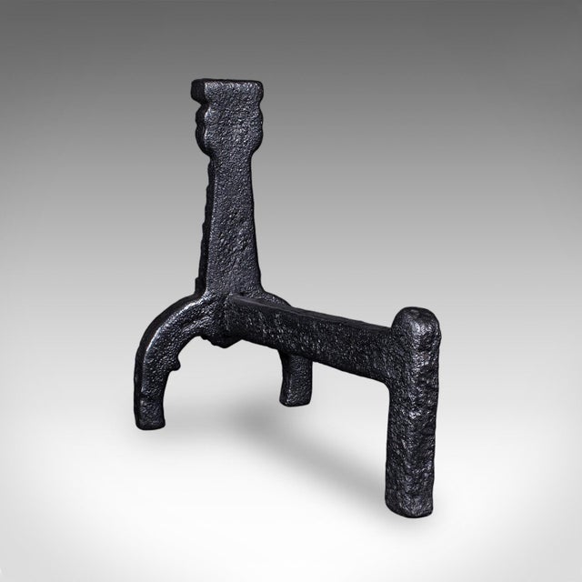 Pair of Antique Fireside Andirons, English, Fire Dog, Hearth, Georgian, c.1805 For Sale - Image 4 of 10