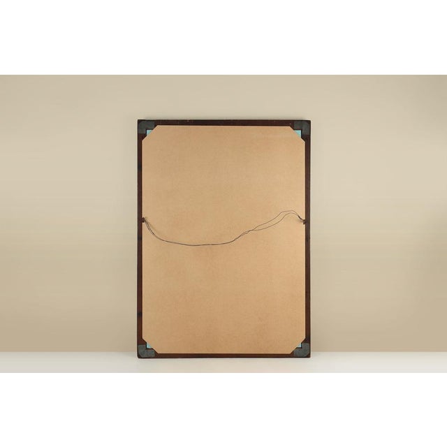 Large Baroque Hand Carved Oak Mirror, France, 1800s For Sale - Image 10 of 11