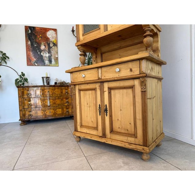 Gründerzeit Kitchen Farmhouse Cupboard For Sale - Image 8 of 14