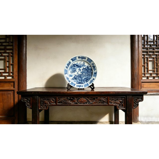 W-21cm,H-3cm Experience the beauty and elegance of Chinese history with our Chinese Vintage Porcelain Handcrafted with...