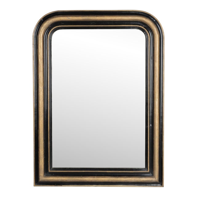 19th Century Louis Philippe French Gilded Mirror 30.5" by 41" For Sale