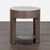 Restoration Hardware Wyeth Oak Round Bedside Table For Sale In San Francisco - Image 6 of 9