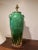 Green French Pottery Lamp For Sale - Image 10 of 12