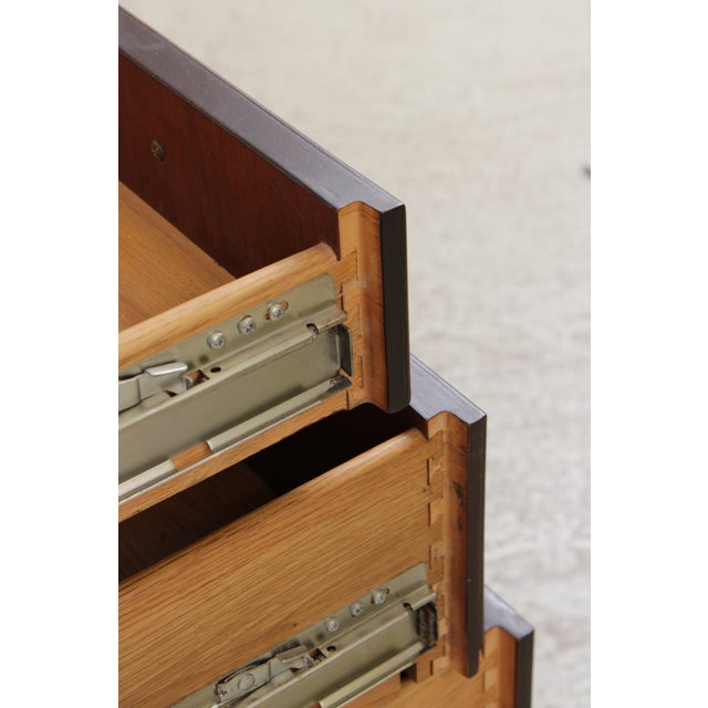 Councill Business Large Walnut Executive Office Desk For Sale In Philadelphia - Image 6 of 18