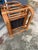 Mid Century Paul Frankl Style Bent Rattan Bamboo Three Strand Pretzel Lounge Chair S Front For Sale In Raleigh - Image 6 of 12