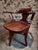 Antique Early 20th Century Swivel Desk Chair in Walnut For Sale - Image 9 of 18