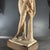 Draped Nude Woman Terracotta Sculpture by Alphonse Darville, 1959 For Sale - Image 5 of 13