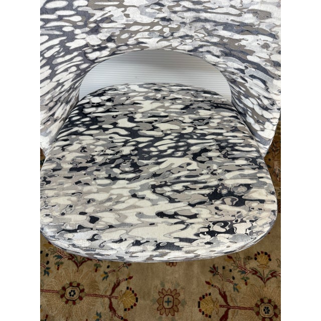 Dark Gray Eero Saarinen Executive Chairs, Pair For Sale - Image 8 of 14