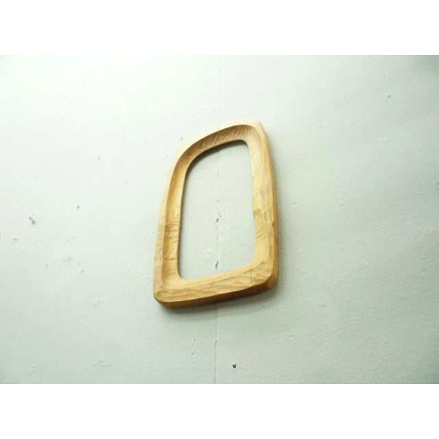 Postmodern Anthroposophical Limewood Picture Frame, 1940s For Sale - Image 3 of 7