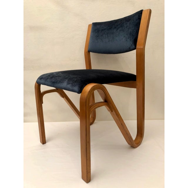 1960s Vintage Stackable Dining Chairs, 1960s, Set of 6 For Sale - Image 5 of 10