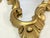 Gold Vintage Sweet Petite Gold Scroll Wall Mirrors- A Pair For Sale - Image 8 of 14