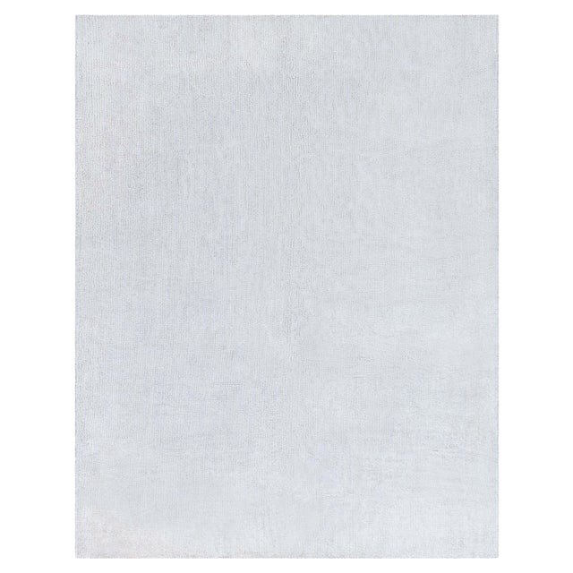 Contemporary Beige Handmade Wool and Silk Rug by Doris Leslie Blau For Sale