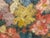 Abstract Expressionism Vintage Flower Painting Assorted Flowers Signed For Sale - Image 3 of 7