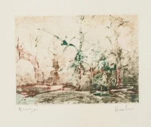 Abstract Composition, 20th-Century, Monotype