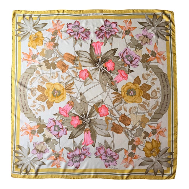 Hermès Fleurs D’Hellade 1992 Designed by Goulandris Niki For Sale