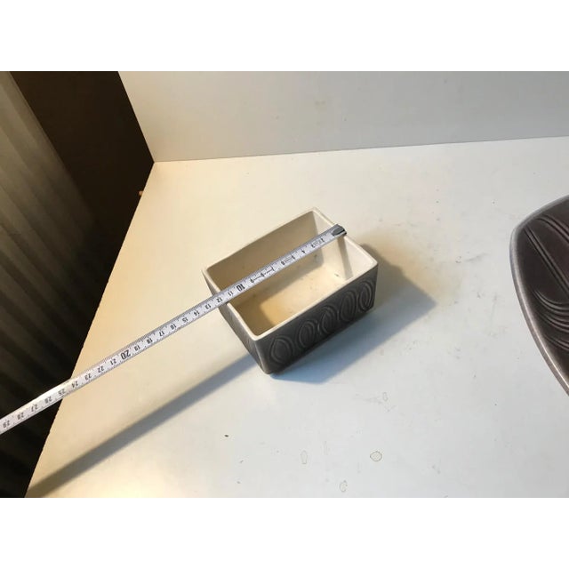 Ceramic Danish Glazed Studio Dishes from Lehmann Keramik, 1970s, Set of 2 For Sale - Image 7 of 9