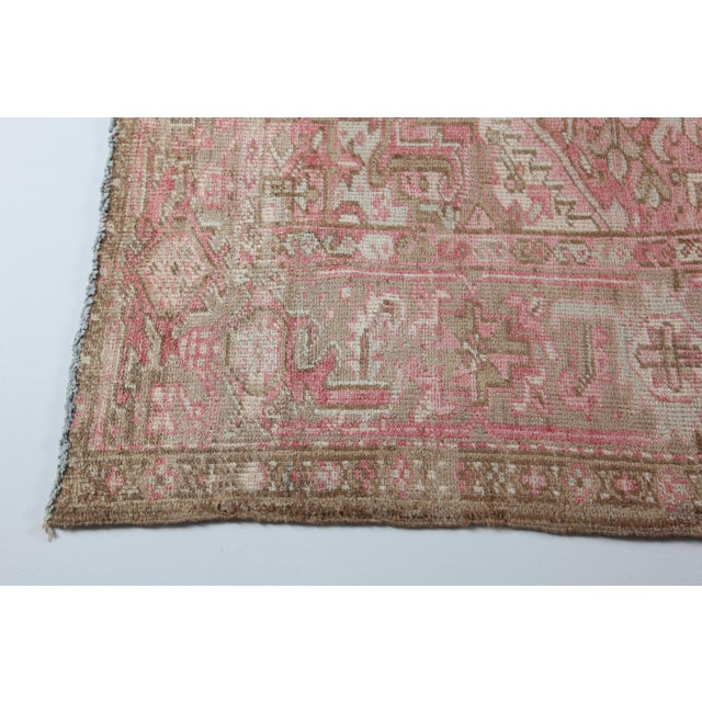 1940s Handmade Tribal Rug -6' 7'' X 8' 6'' For Sale - Image 9 of 15