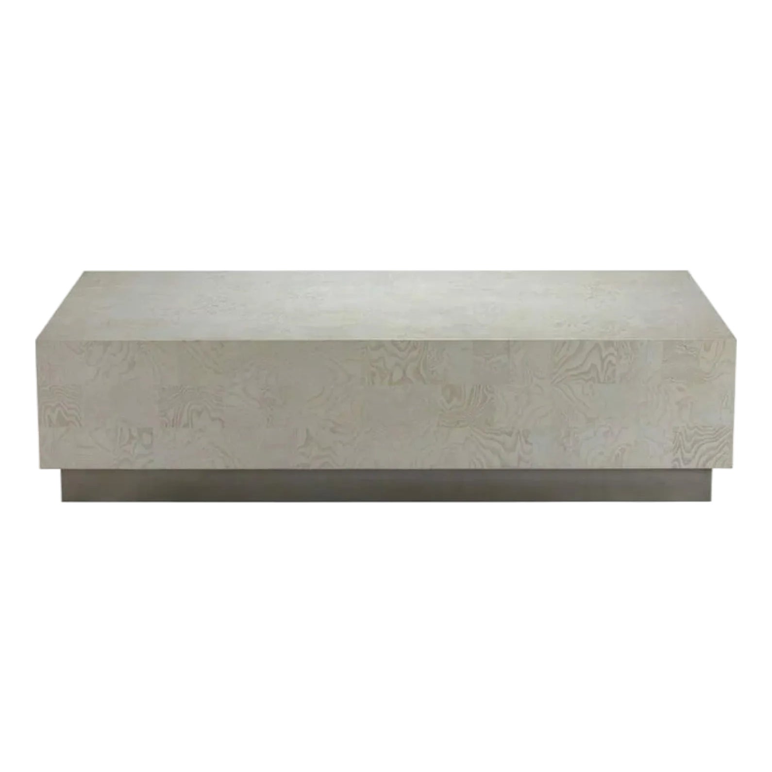 Braemore Rectangular Plinth-Base Coffee Table | Chairish