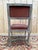 Brown Venetian Louis XV Style Chairs Lacquered Wood with Painted Details and Burgundy Velvet Seats, Set of 8 For Sale - Image 8 of 10