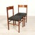 Set of Vintage Dining Chairs in Wood and Fabric, 1960s For Sale - Image 4 of 18