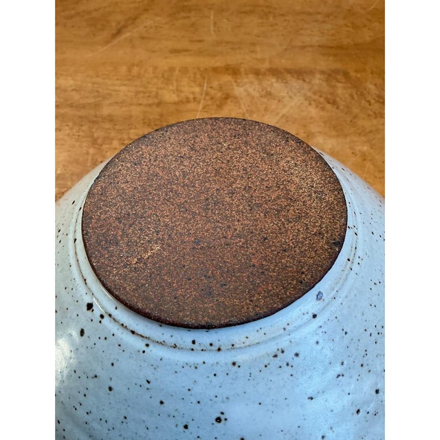 Vintage Handcrafted Fish Design Pottery Bowl For Sale - Image 12 of 12