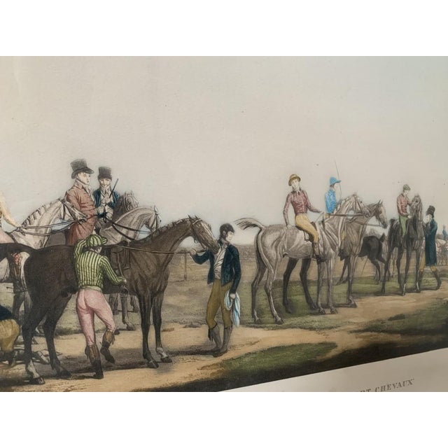 Carle Vernet, Departure of Seven Horses, Engraving, Late 1800s For Sale - Image 9 of 16