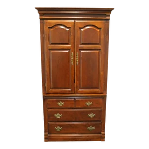 Michael Howard Berkley Collection Solid Cherry Traditional Style 40" Media Armoire