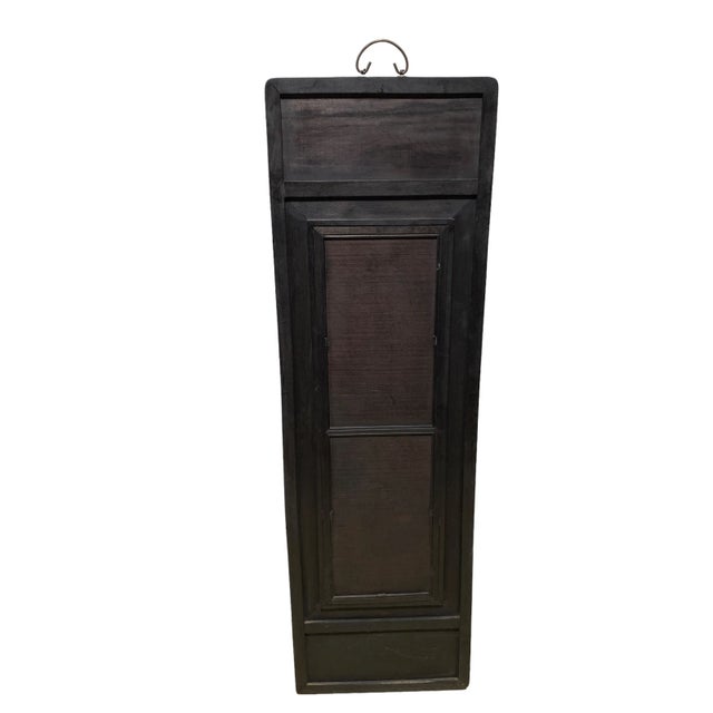 Ceramic Chinoiserie Hand Painted Famille Rose Porcelain Panel 49.25" H For Sale - Image 7 of 13