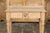 Beige 19th Century English Bleached Oak Side Table with Carved Shield Motif For Sale - Image 8 of 12