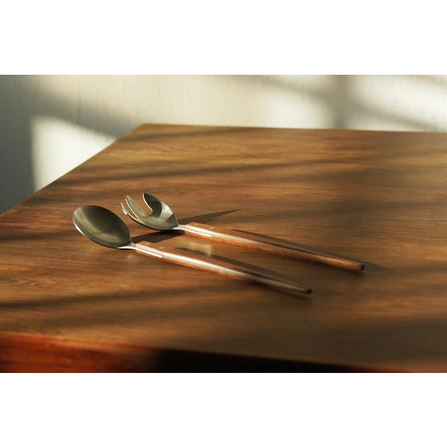Mid-Century Modern Mid-Century Modern Danish Spoons, 1960s, Set of 2 For Sale - Image 3 of 7