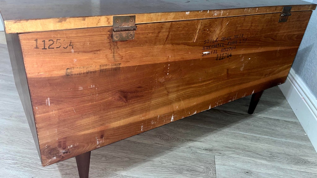1964 Lane Cedar Hope Chest - Mid-Century Modern With New Safety