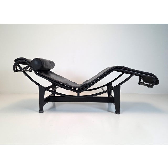 LC4 Chaise Lounge by Le Corbusier for Cassina, 1980s For Sale - Image 16 of 16